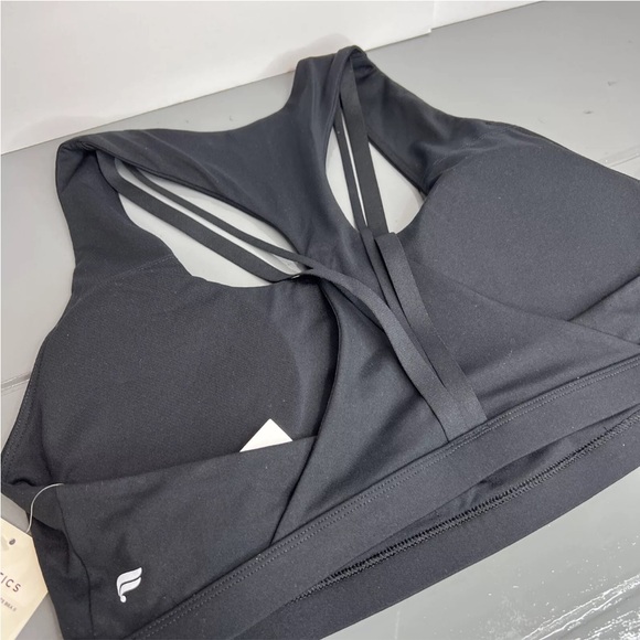 Fabletics Womens Kessler Medium Impact Sports Bra Black Sz XXL (14-16) NWT $49 - Picture 4 of 9